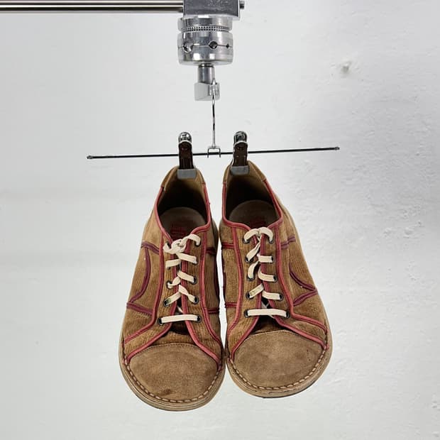 캠퍼 페우 패스 브라운 코듀로이 레더 스니커즈