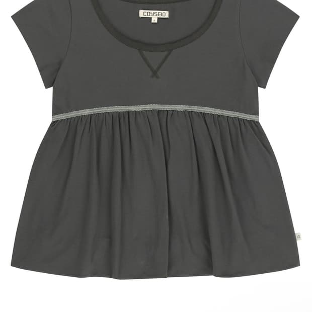 코이세이오 레이스 벌룬 티셔츠