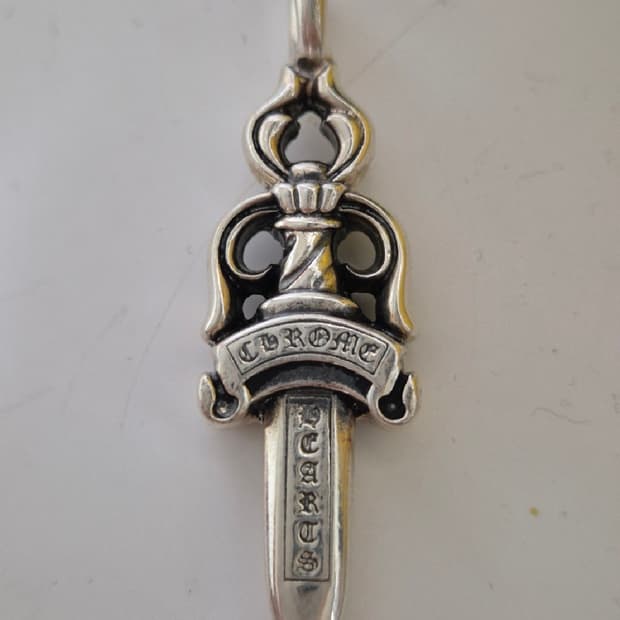 크롬하츠 더블 대거 펜던트 인보이스