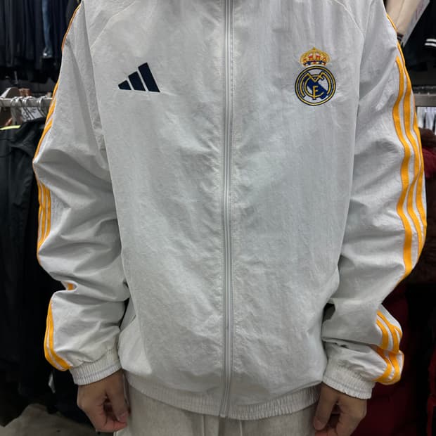 아디다스 레알 마드리드 리버시블 바람막이 