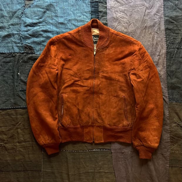 1960s Sears Dear Skin Suede Jacket