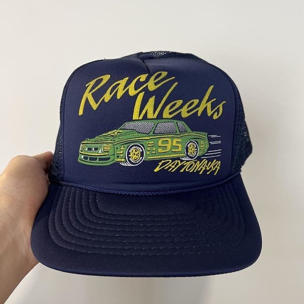 Race Weeks Trucker Cap (Navy)