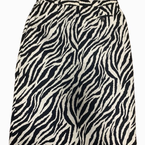 지브라패턴 스커트( 상태 좋음)