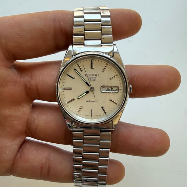 80s Seiko5 Automatic Day-Date 세이코 빈티지 시계