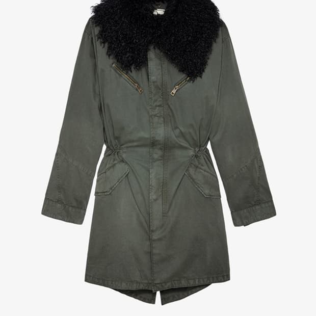 쟈딕앤볼테르 키디야 이글 야상 코트