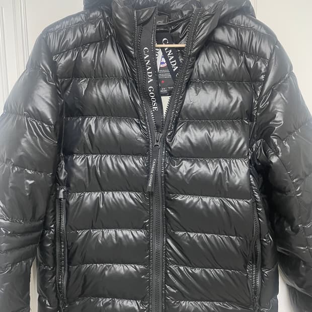 캐나다구스 크로프톤 다운 후디 블랙
