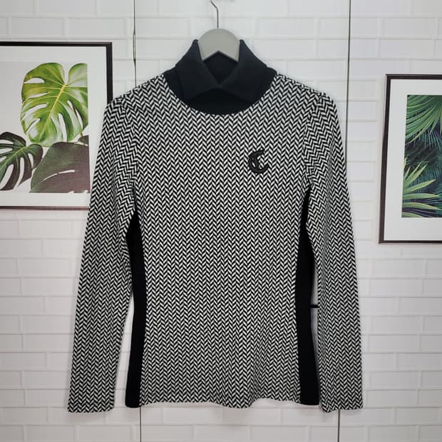 캘러웨이 터틀넥 긴팔 니트 티셔츠 90사이즈