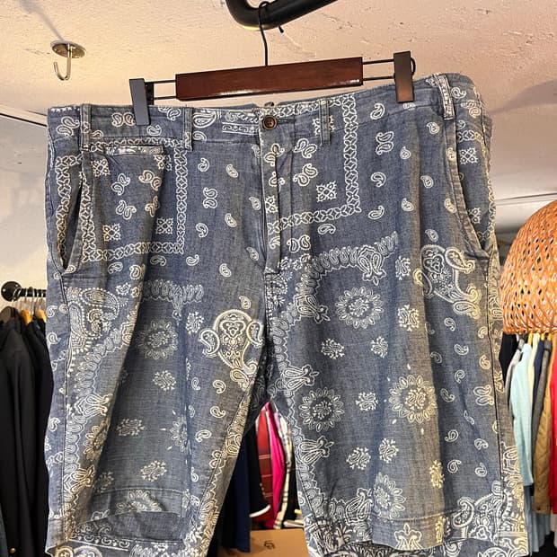 폴로 랄프로렌 페이즐리 코튼 쇼츠 34