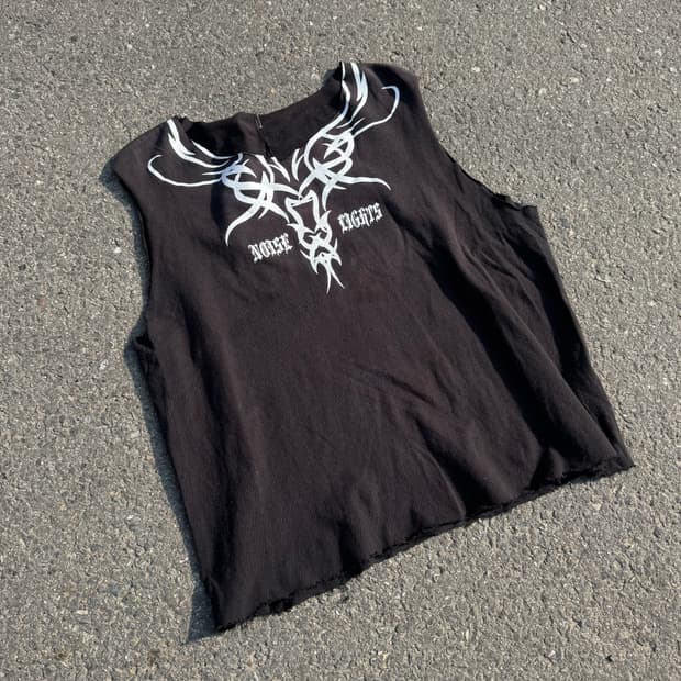 2000’s Tribal Graphic Sleeveless Top