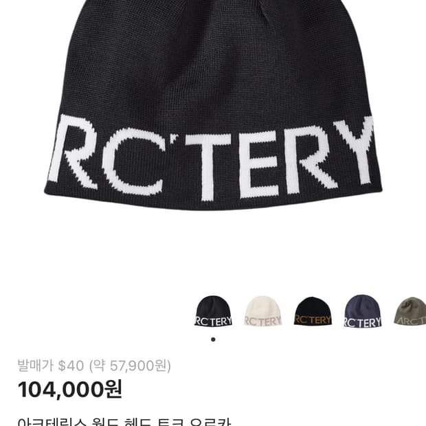 아크테릭스 월드 헤드 토크 오르카 비니 