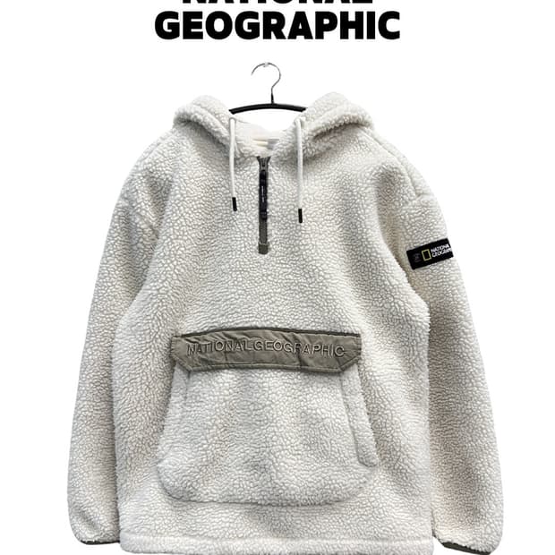 내셔널지오그래픽 양털 아노락