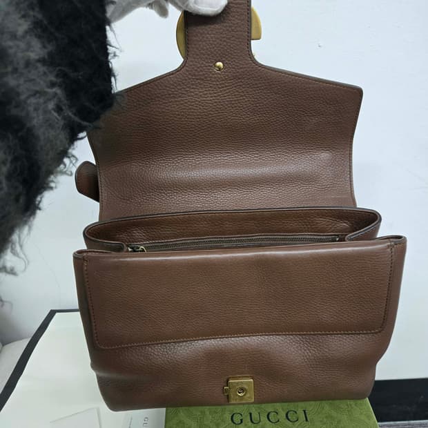 [보증서 정품] 구찌 마몬트 GG 숄더백