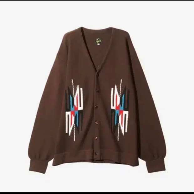 니들즈 나바호 가디건(브라운) L