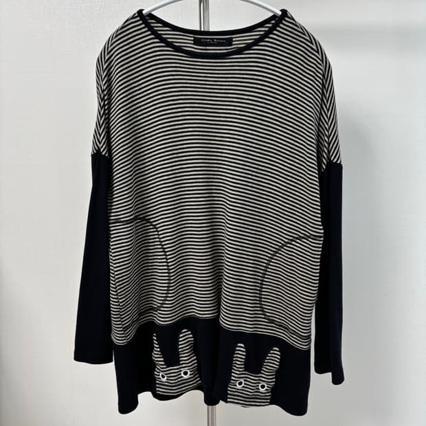 Atsuko Matano 투 캣츠 단가라 긴팔티