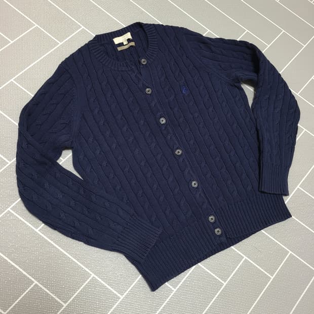 빈폴 레이디스 케이블 라운드넥 가디건 M