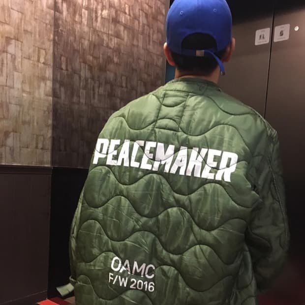 oamc 피스메이커 라이너 자켓 xl사이즈