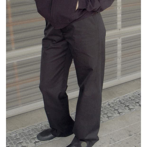 머듈 라운지 팬츠 3 블랙