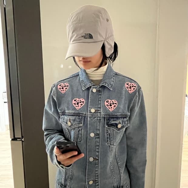 커스텀 청자켓 s