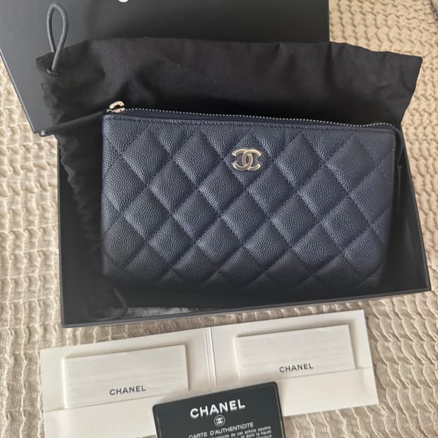 샤넬 클래식 코스메틱케이스 미니파우치백 미니클러치백