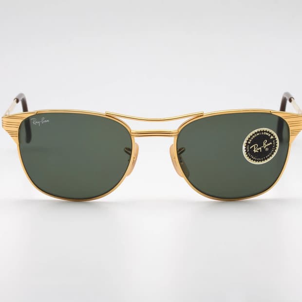 Ray Ban SIGNET 레이벤 시그넷 선글라스 골드-그린