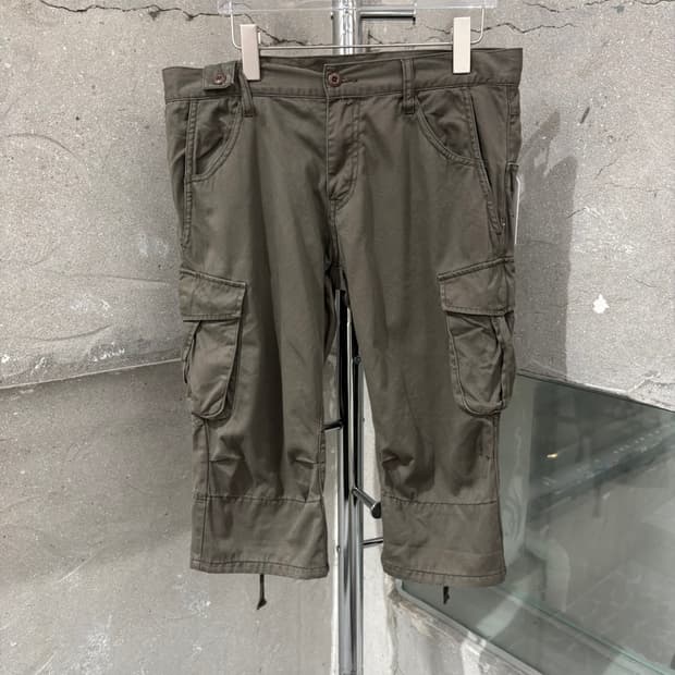 PPFM 카고 카프리 팬츠