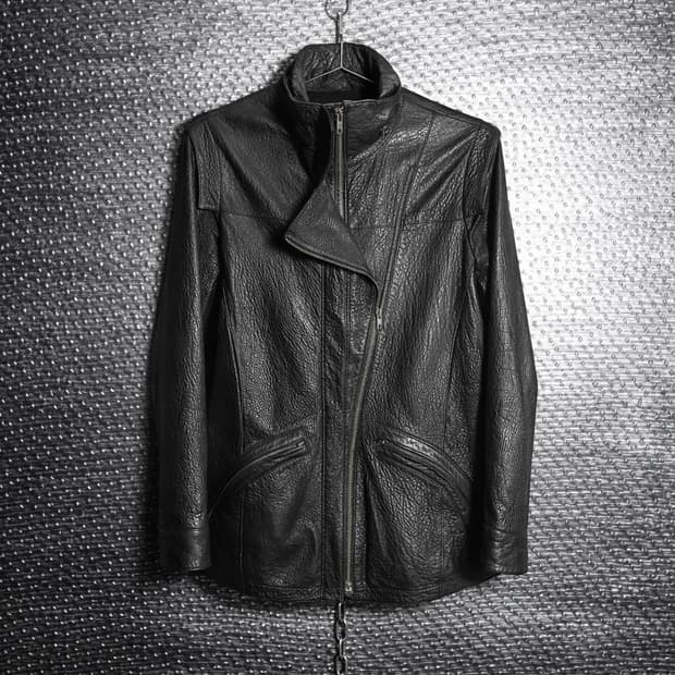 Theyskens theory 하이넥 레더자켓