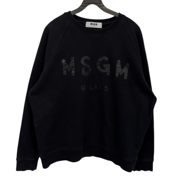 MSGM밀라노 로고 맨투맨