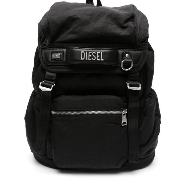 diesel 디젤 로고 백팩 블랙