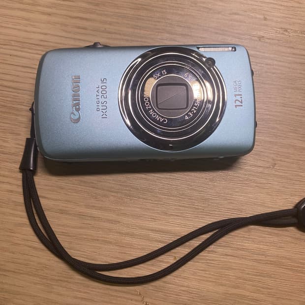 캐논 익서스 200 (익시930) 빈티지 디카 블루