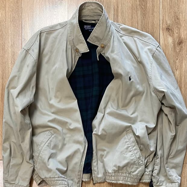 국내 유일 90s Made Canada 폴로 랄프로렌 블랙와치 스윙톱