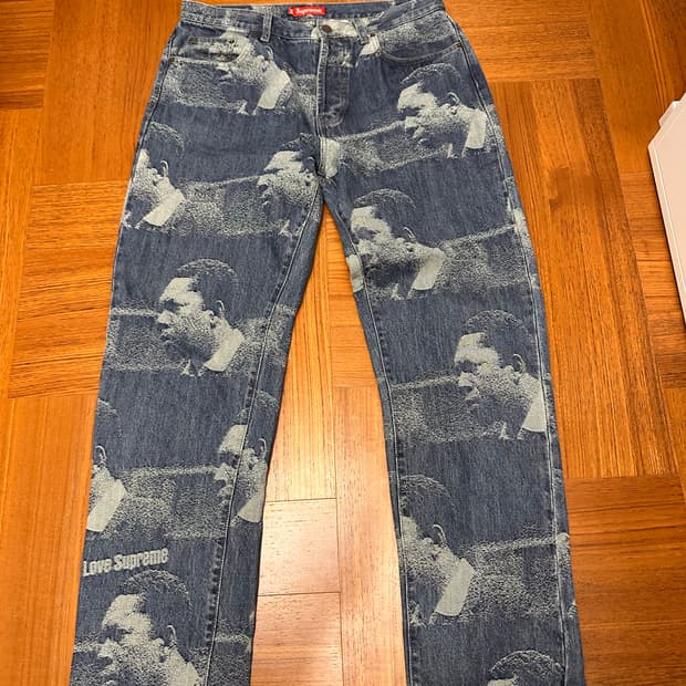 슈프림 존 콜트레인 데님 팬츠