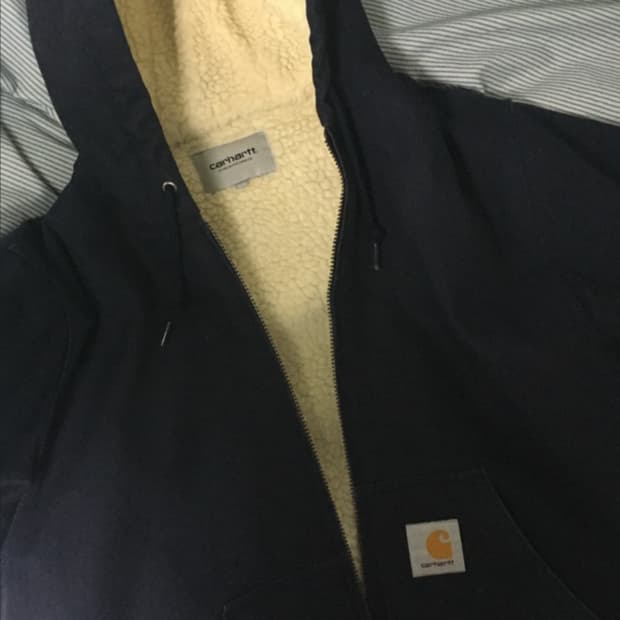 칼하트 액티브 파일자켓 네이비s