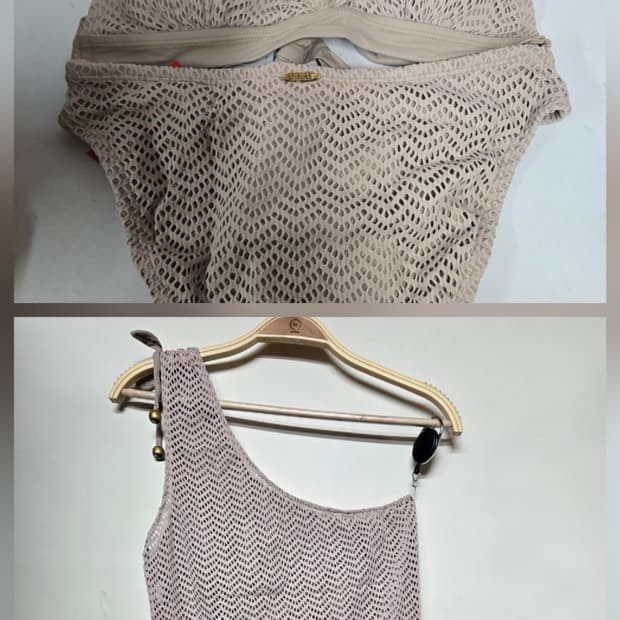 새제품)엘르 비키시 수영복  + 비치웨어 90~95