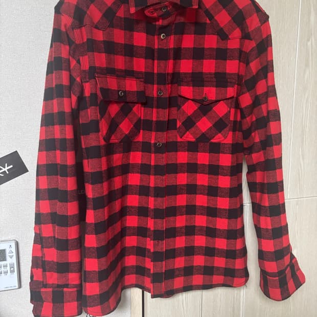 비디알 플란넬셔츠 M