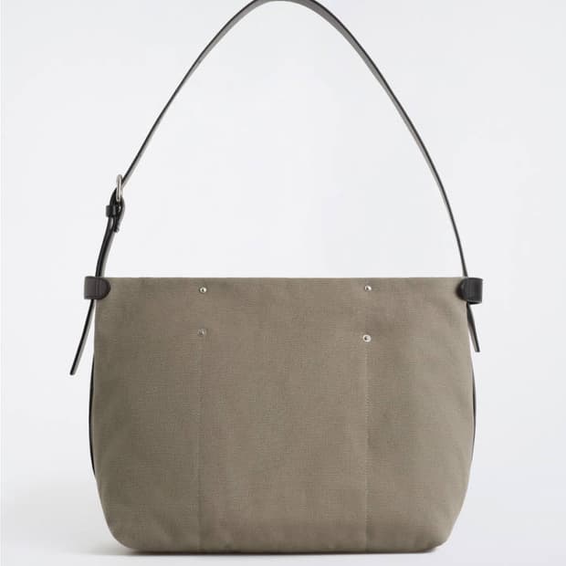 유틸리티 캔버스 메신저백