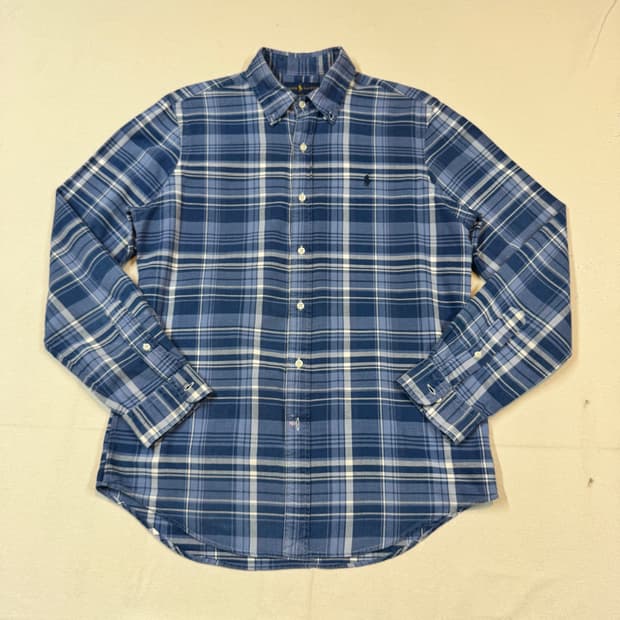 M) 폴로 랄프로렌 클래식핏 옥스포드 체크 셔츠