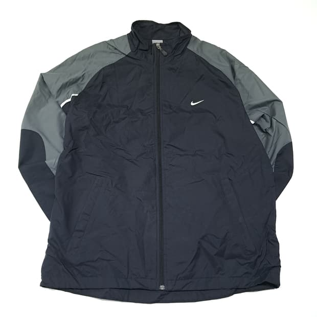 CL841 L 나이키 90s 필리핀판 빅로고 블랙 바람막이 자켓