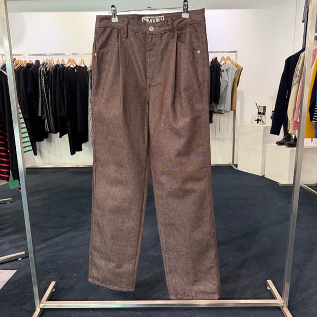 [30] SATUR 새터 브라운데님 청바지