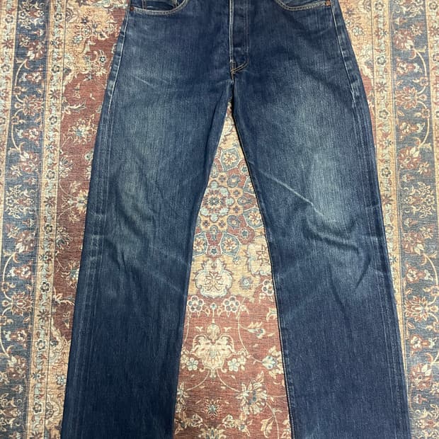 리바이스 501xx USA 발렌시아가 메이드 셀비지