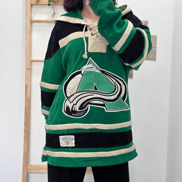[프립]M/올드타임하키 NHL 콜로라도 애벌랜치 패트릭 루아 33 하키 