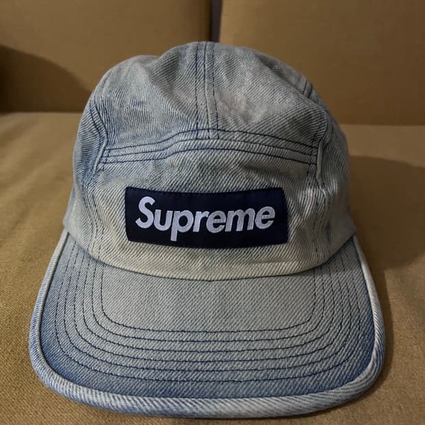 슈프림 데님 캠프캡