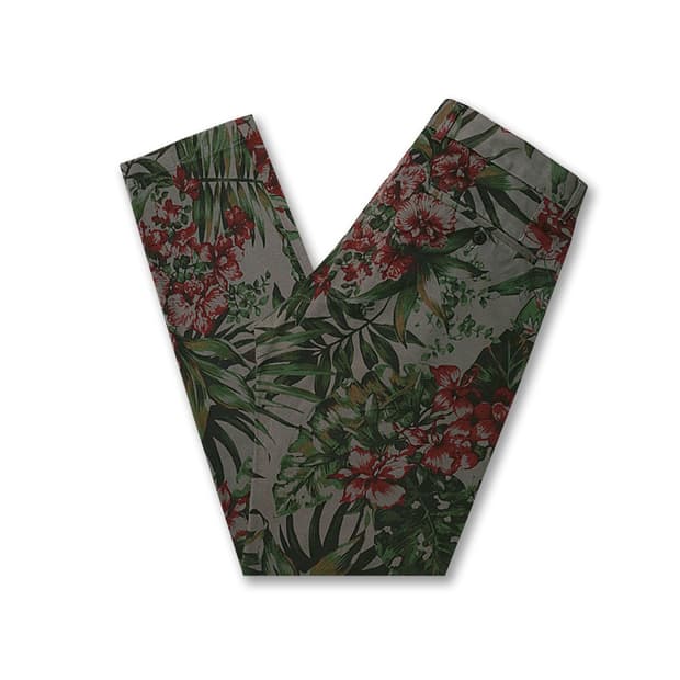 에디피스 [Edifice] 하와이안 플라워 치노 팬츠