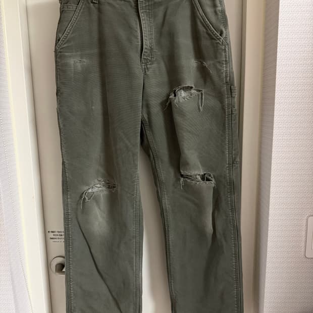 킬하트 00s 카펜터 팬츠 카키