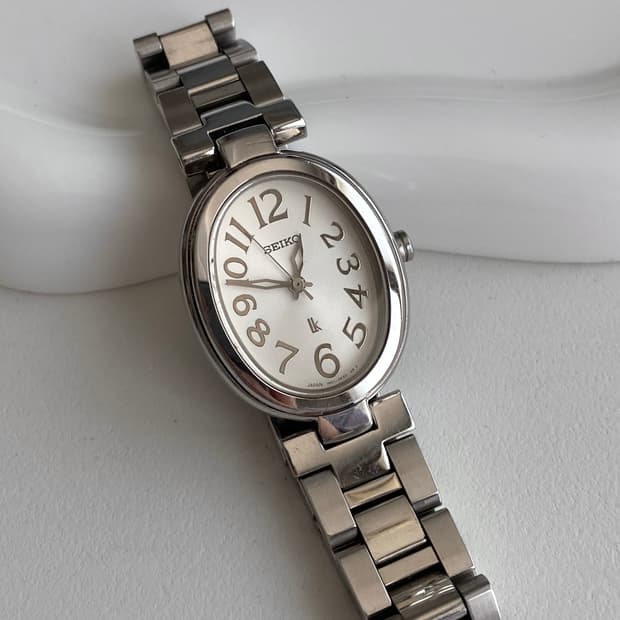 Seiko 세이코 lk 루키아 오벌 쿼츠 레이디스