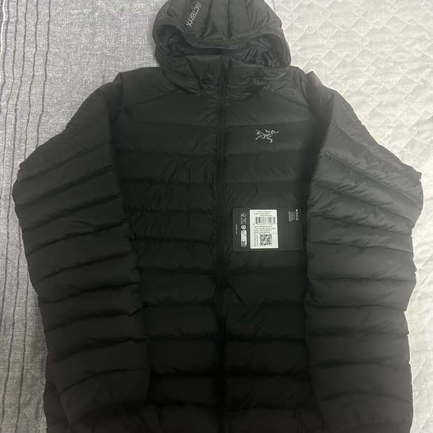 xxl)25fw 아크테릭스 세륨 후디 블랙