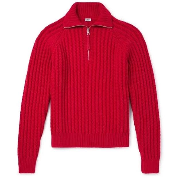 로에베 반집업 니트 새상품