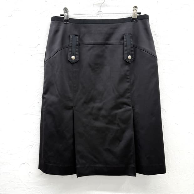 le panier 박스 플리츠 스커트