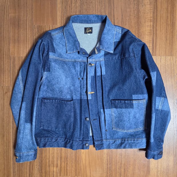 니들스 페치워크 데님 트러커 [새상품]