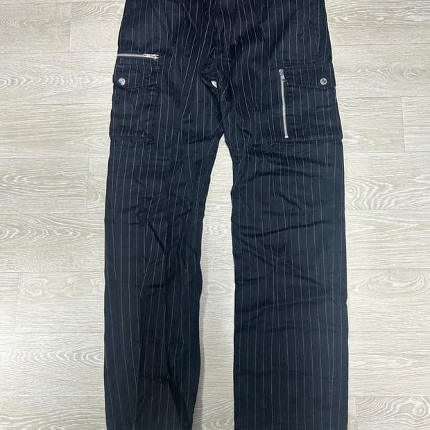 일본 빈티지 스트라이프 긴바지