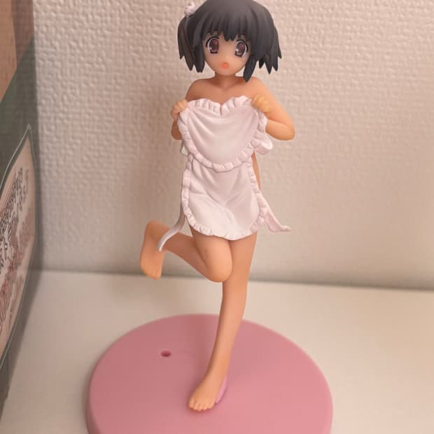 투하트2 유즈하라 코노미 에이프런 미니 피규어 하트 앞치마 핑크 미소녀